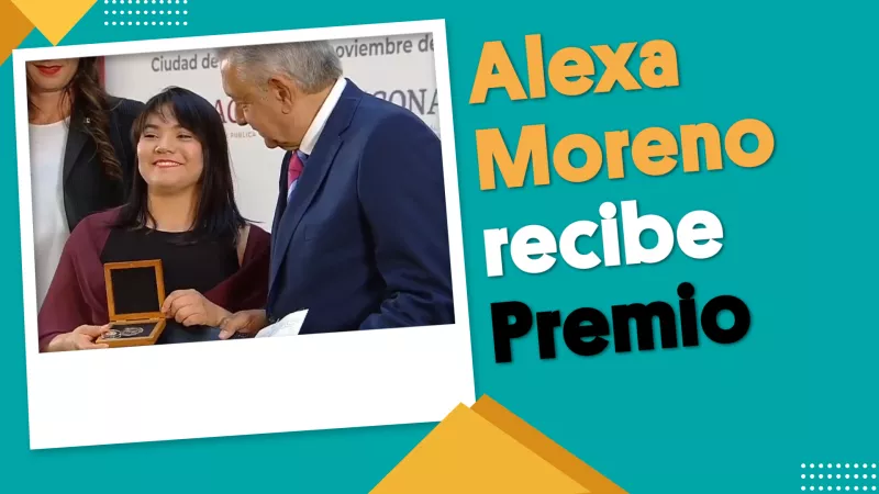 La gimnasta Alexa Moreno recibió el Premio Nacional del Deporte 2019 | #EnSegundos