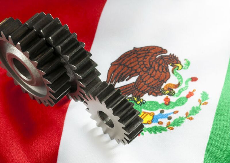ilustraci�n sobre la industria mexicana