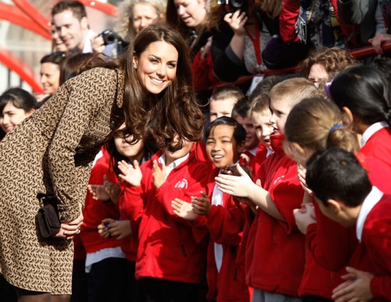 La Duquesa de Cambridge pasó un día muy divertido al lado de los niños.
