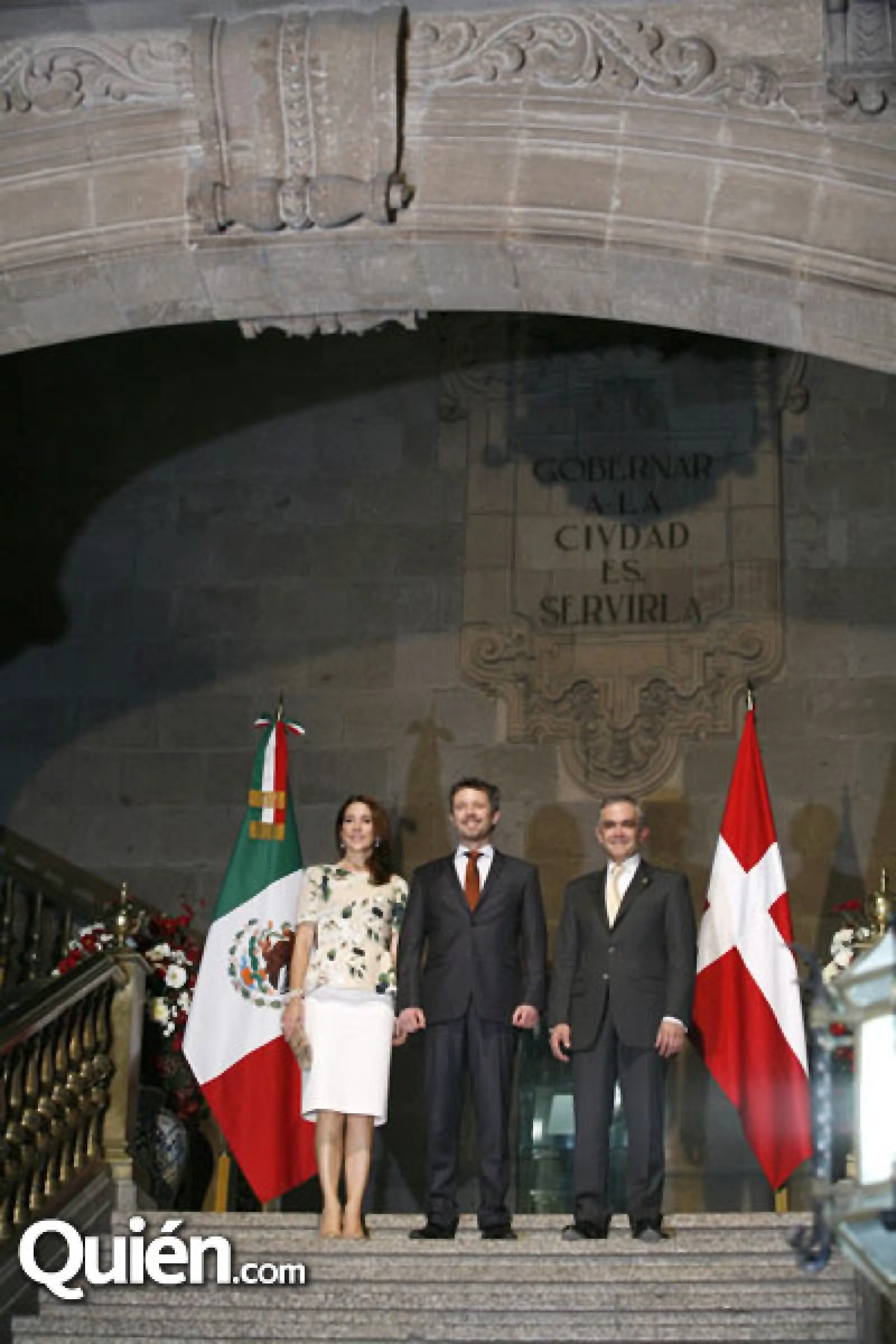 Sus Altezas Reales Federico y Mary de Dinamarca,Miguél Ángel Mancera
