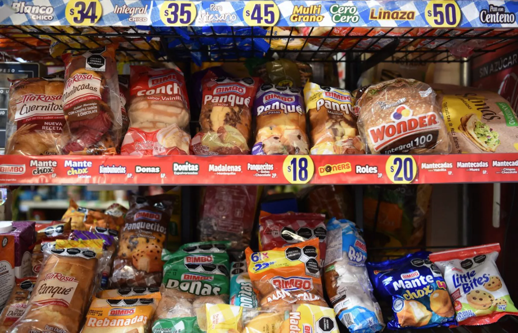 Acciones de Bimbo caen tras reporte trimestral