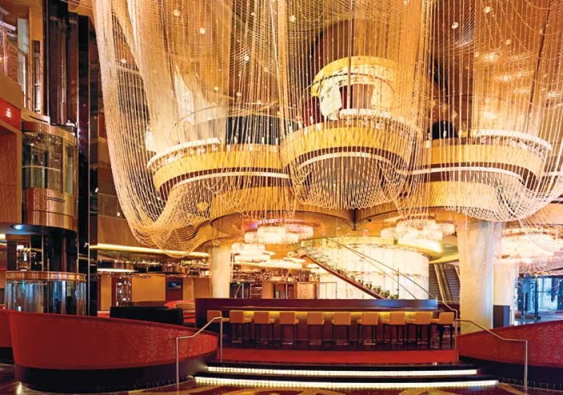 Candelabro de cristal