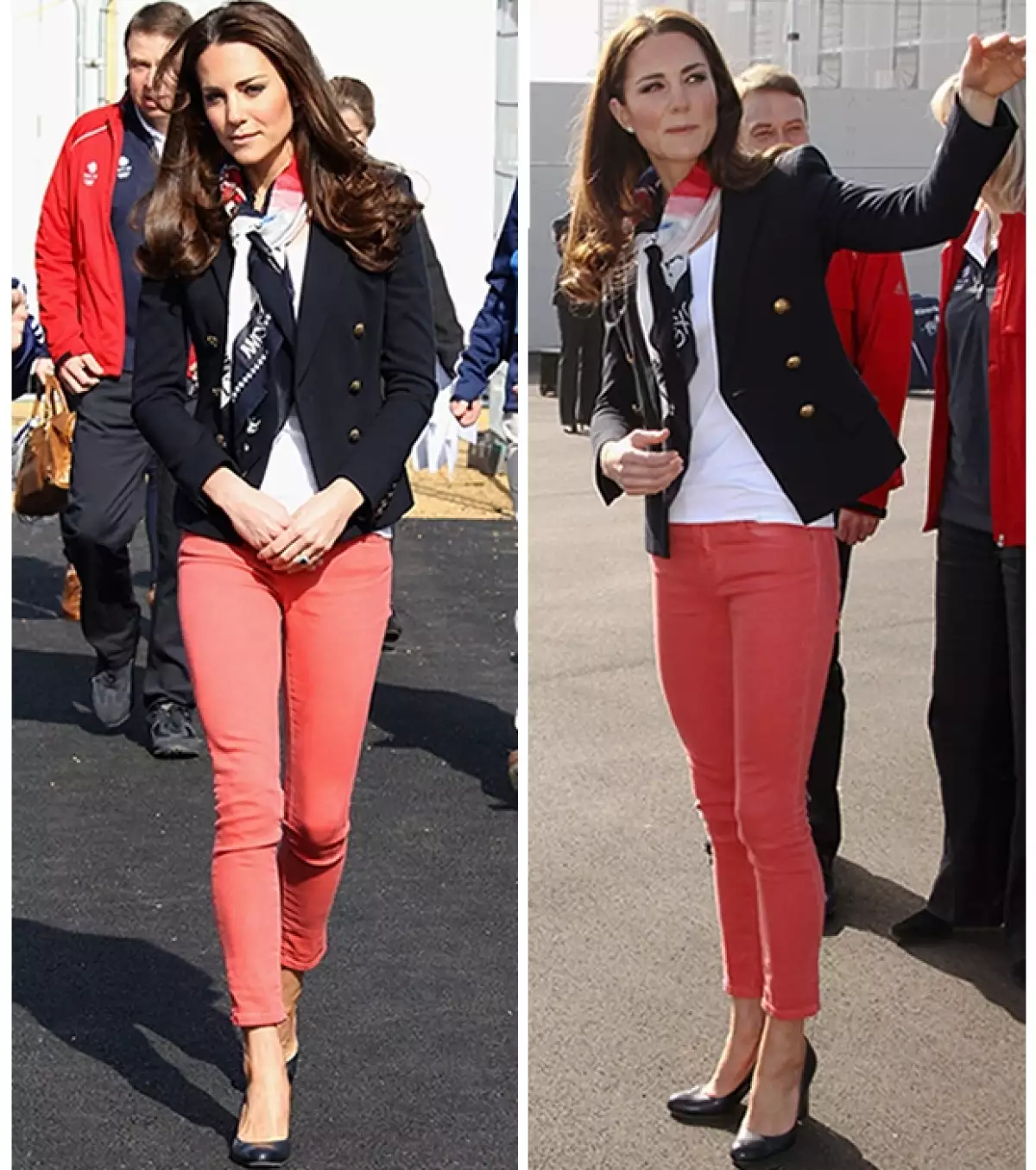 La Duquesa presumió un estilo `preppyÂ´.