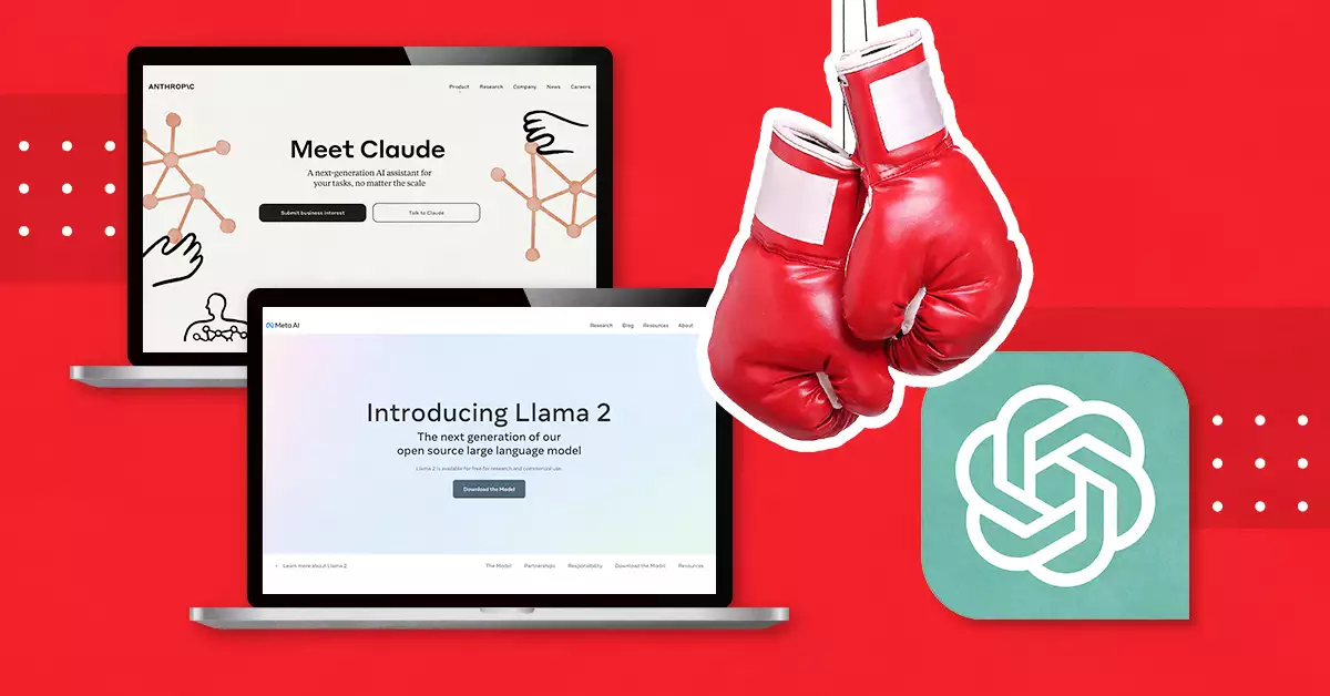 La competencia de ChatGPT se llama Claude y Llama 2