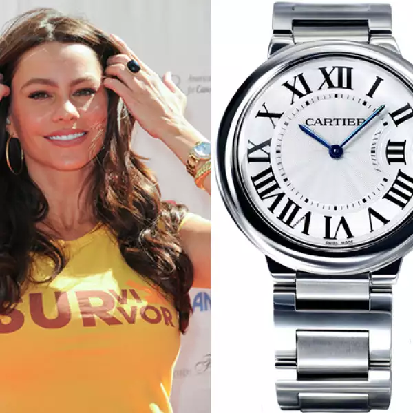 Sofía Vergara apuesta por la nueva pieza de tiempo de Cartier, Ballon Bleu.