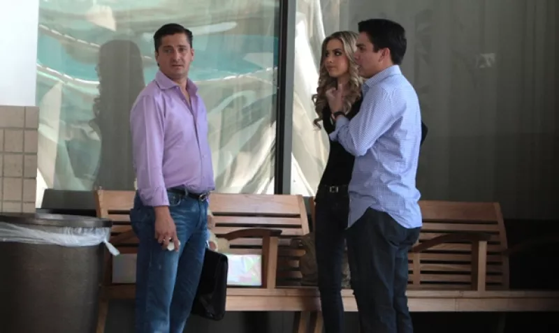 La sobrina de Carlos Slim dejó el Mercy de Miami el sábado y Alejandro Basteri tuvo el lindo detalle de comprarle un globo para la ocasión.