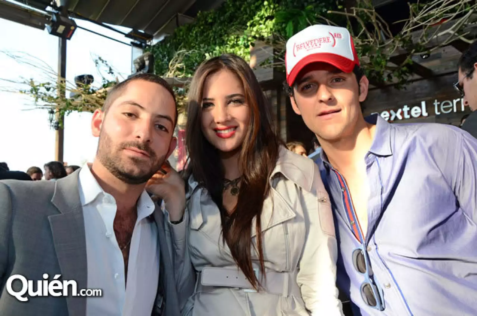 Francisco Medina, Estefanía Reyes, Andrés Birlain