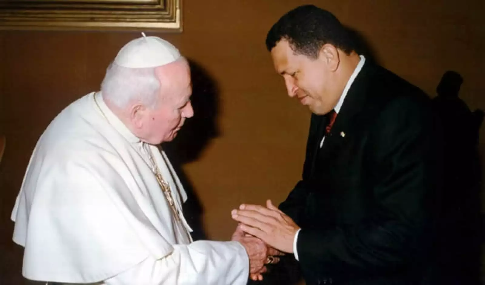 Hugo Chávez -  Juan Pablo II