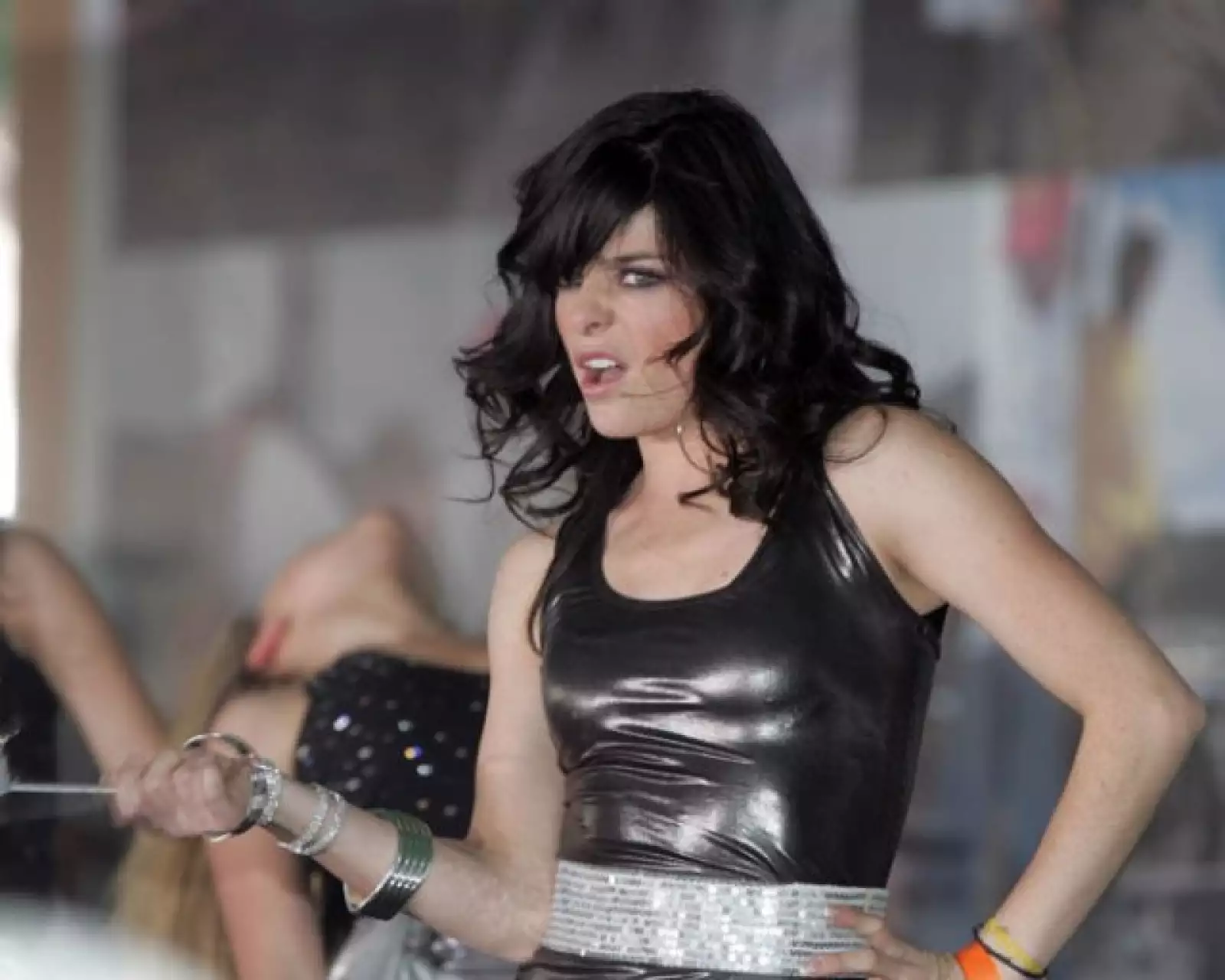 Y Antonella no se quedó atrás y entonó sus canciones junto a las Divinas.