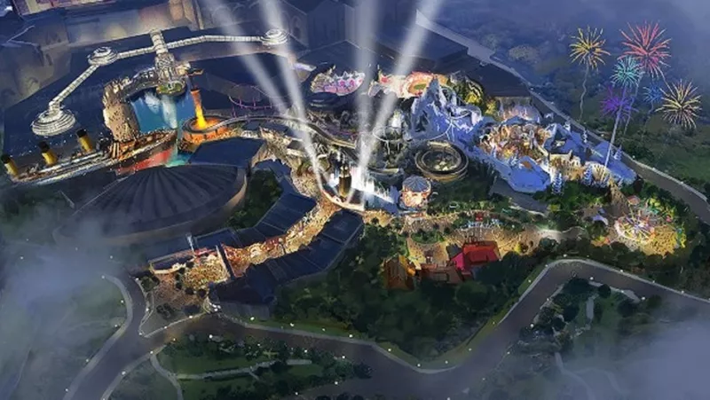 viajes, parque de diversiones, twentieth century fox world, malasia, asia, construccion, atraccion 