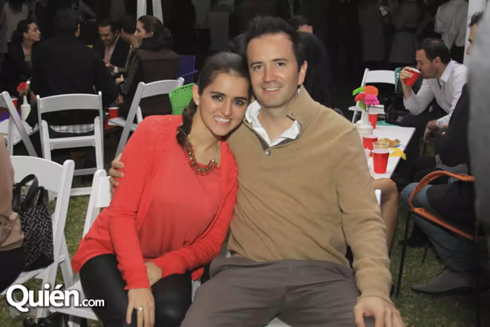 Andrea Arias y Gabriel Villaseñor