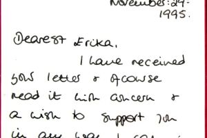 Revelan carta de Lady
