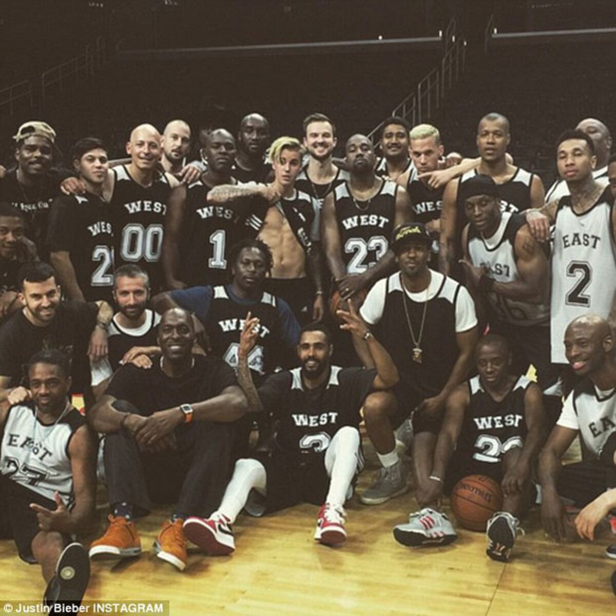 Justin Bieber se arrepiente de mostrar abs en el cumpleaños de Kanye