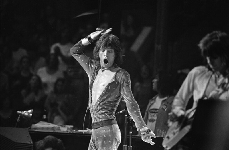 Mick Jagger en 1972.