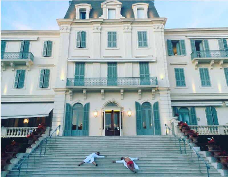 Esta fue la foto que hizo oficial el romance de Orlando y Katy en Instagram.