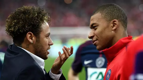 Neymar y Mbappé