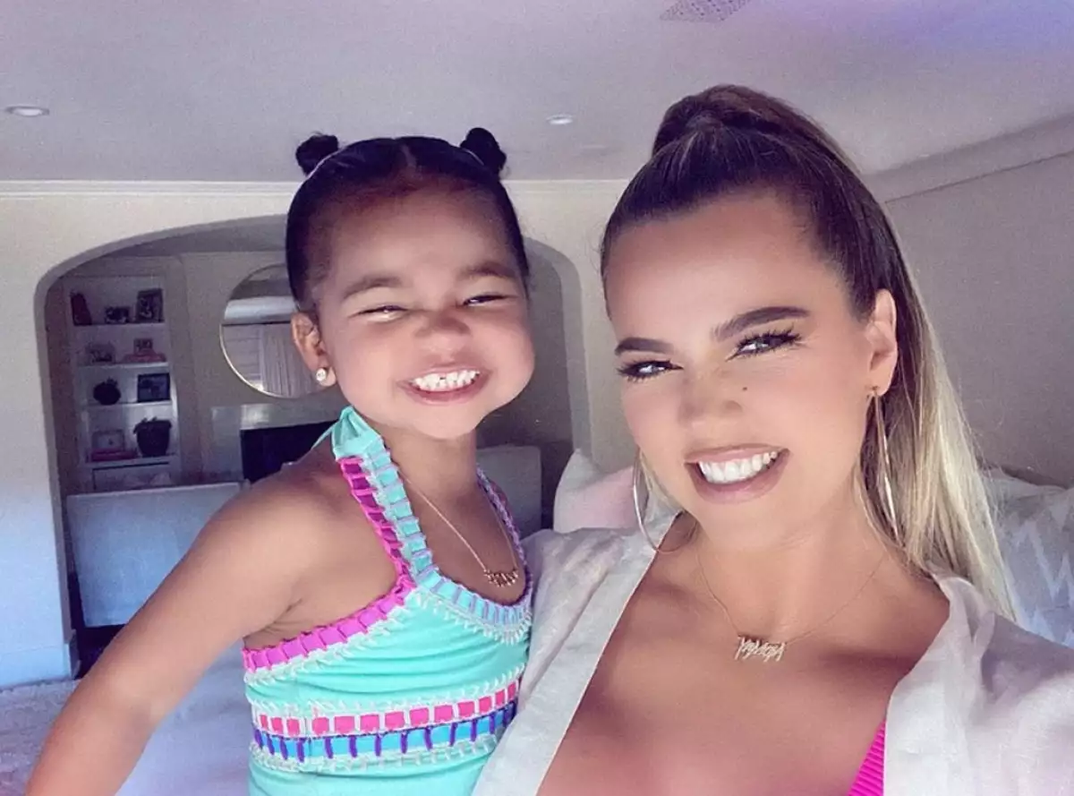 Khloé Kardashian y True Thompson