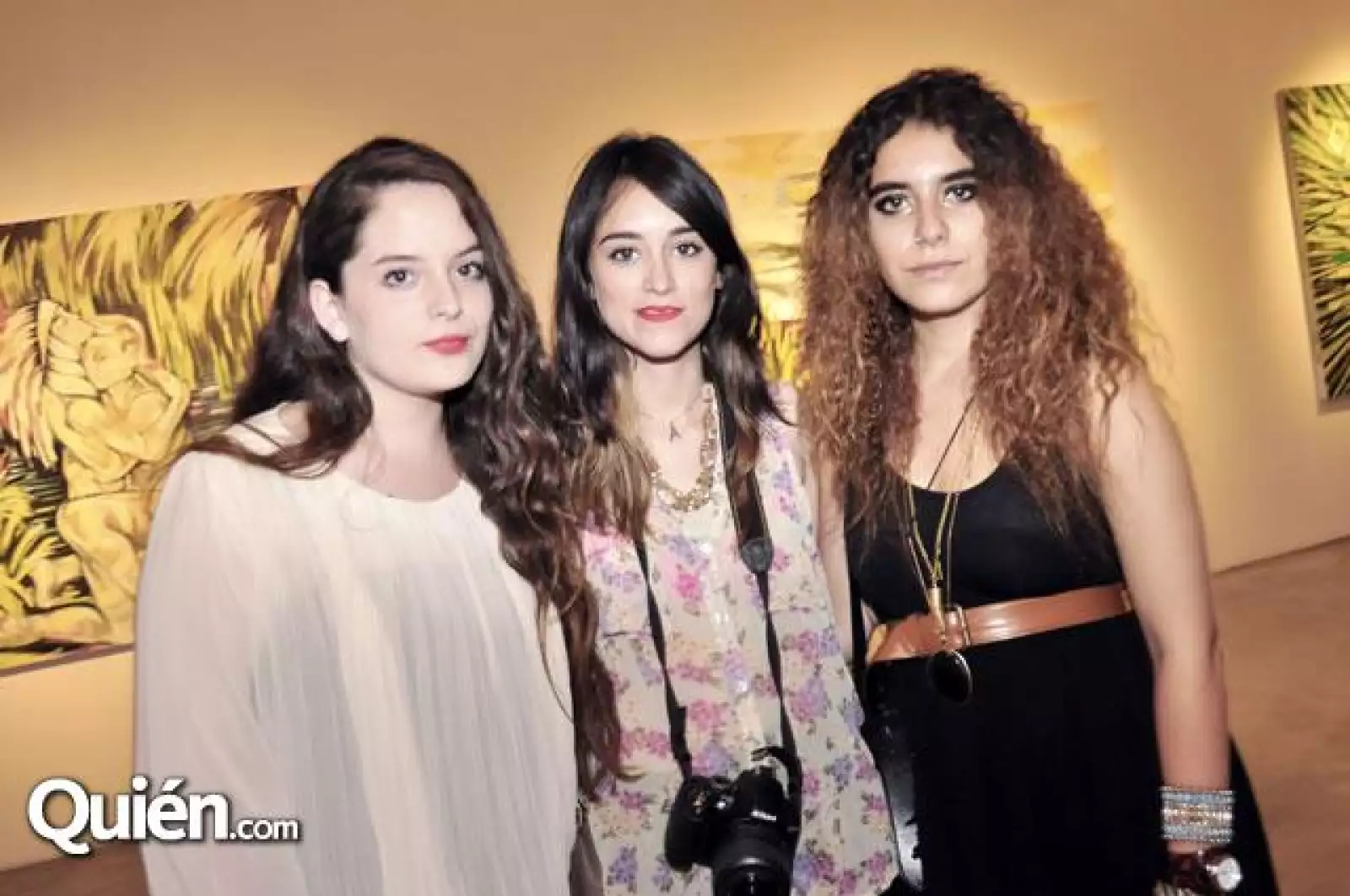 Mónica Saldaña,Ana Blizzard y Gaby Marcos