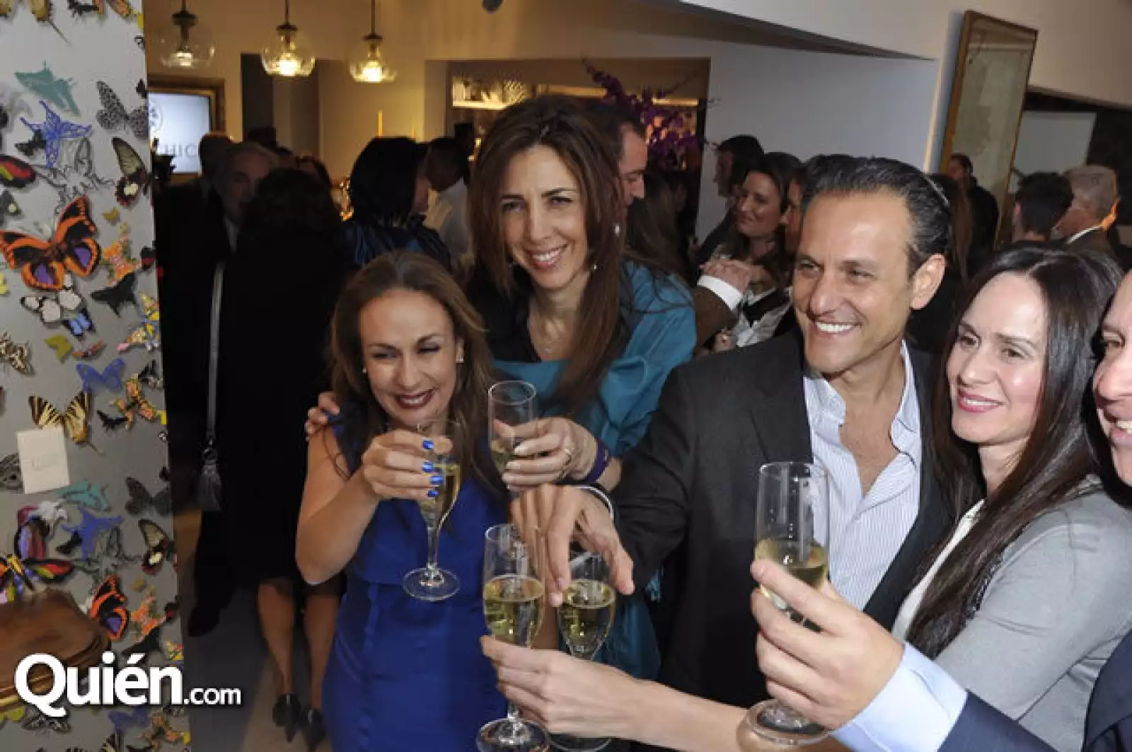 Paulina Moran,Sally Azar,Roy Azar y Karen Otero