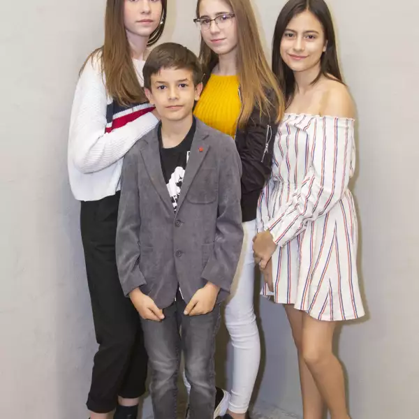 Alexia Heinen, Claudia Heinen,Laima Reyes, Cristóbal Reyes