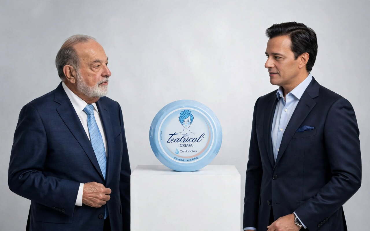 Crema Teatrical tuvo 4 dueños: Carlos Slim la compró y después se la vendió a Genomma Lab de Rodrigo Herrera