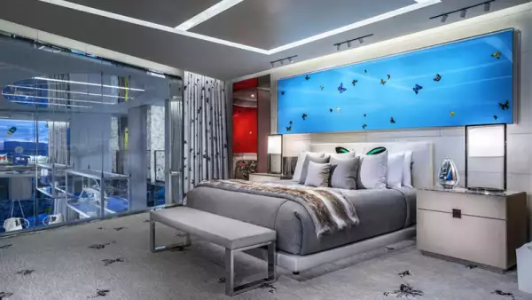 La suite de lujo en Palms Casino Resort de Las Vegas
