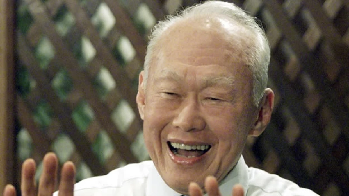 Lee Kuan Yew, el primer ministro fundador de Singapur y una de las 100 personas más influyentes del mundo, según Time en 2010