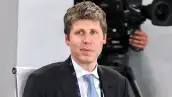 Primer plano de Sam Altman, CEO de OpenAI, durante la cumbre del G7, celebrada en Evian, al este de Francia, el 17 de junio de 2026.