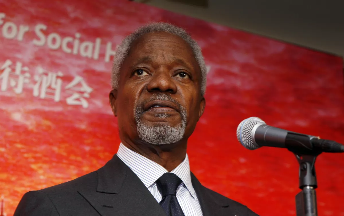Fallece Kofi Annan a los 80 años