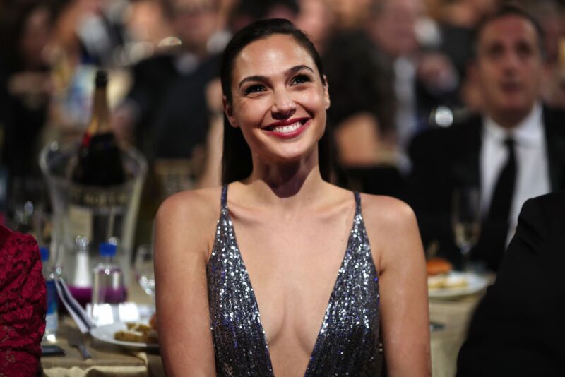 Gal Gadot durante los Critics' Choice Awards 2018.