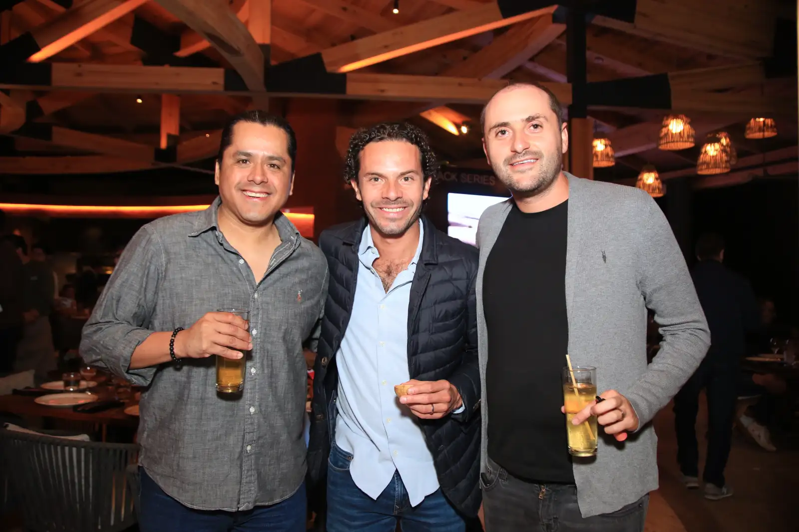 Alfredo Aponte , David Sánchez Tena y Pepe Turquie 
