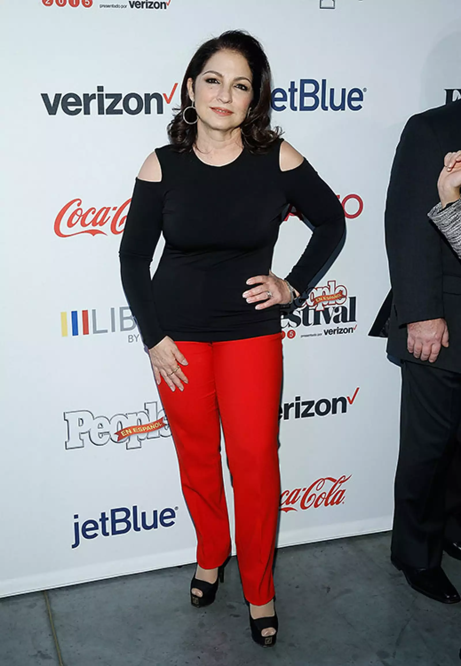 Gloria Estefan, una latina infaltable en el festival.