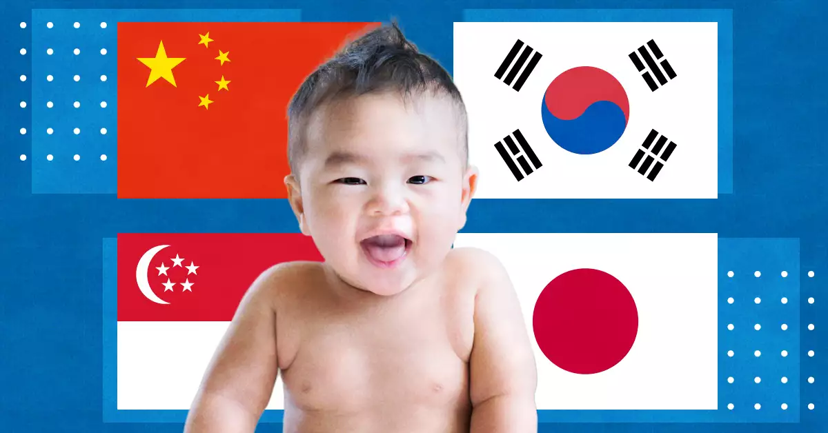 China no esta solo: estos países de Asia también disminuyen su población