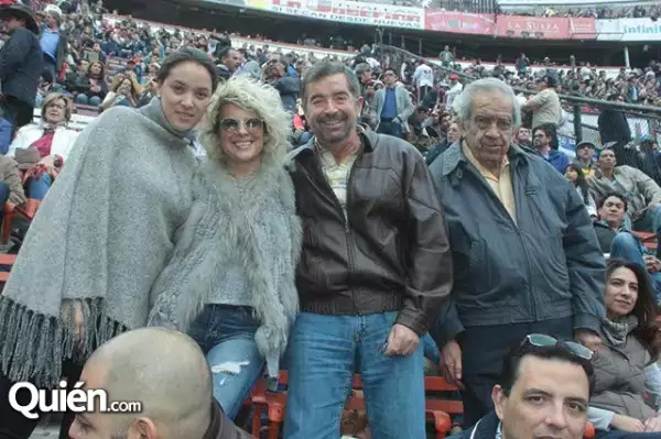 Mariana De La Fuente,Mónica Raya,Juan Ramón De La Fuente y Alfonso Aguilar