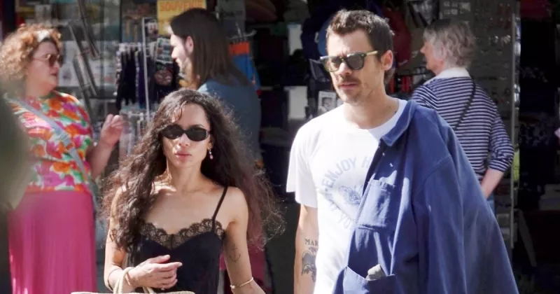  Zoe Kravitz y Harry Styles 