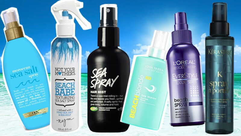 Varios marcas tienen sprays buenos para este estilo como: Moroccan Oil, Lush, John Frieda, Loréal y Kérastase.