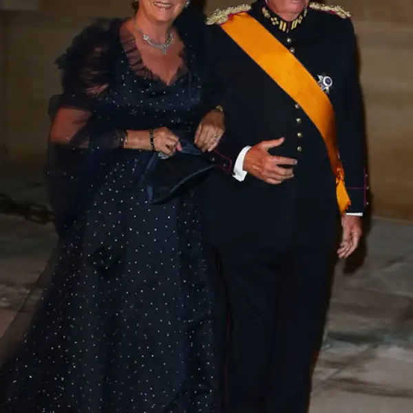 Reina Paola de Bélgica y el rey Alberto II de Bélgica.
