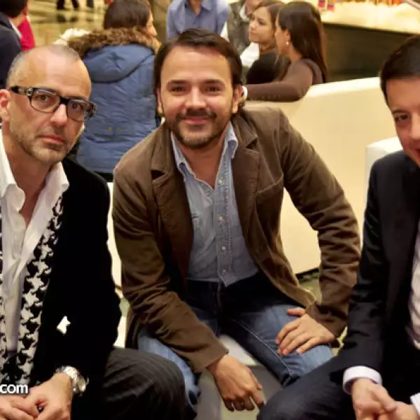 Eduardo Rodrigo, Carlos Gómez y Alfredo Dávila