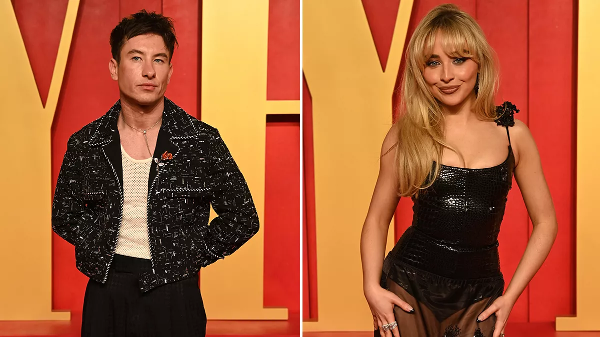 Sabrina Carpenter y Barry Keoghan: los más románticos de los Oscar 2024