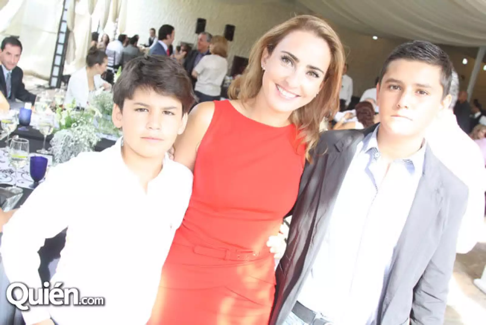 Andrés, Yvette y Sergio Inman