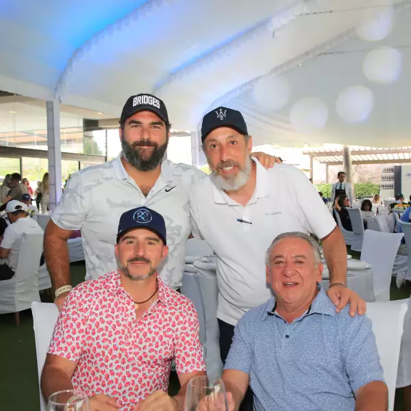 Pablo Funtanet,  Moisés Alfie, Gustavo Rosado y Carlos Atri 