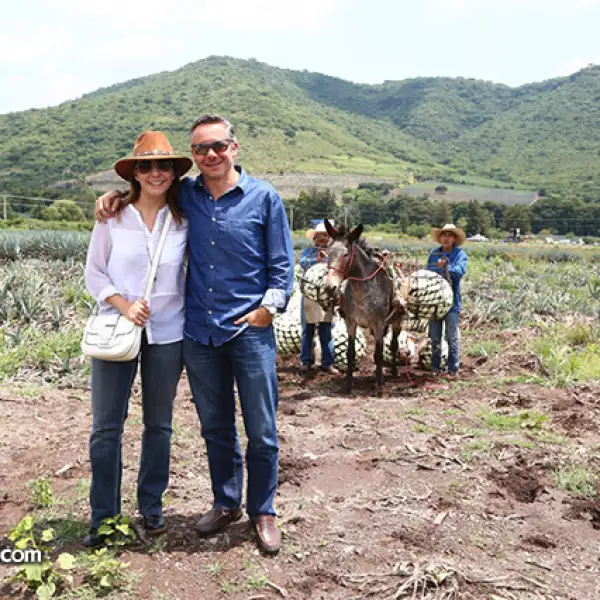 Adriana Guerrero y José Antonio Purón