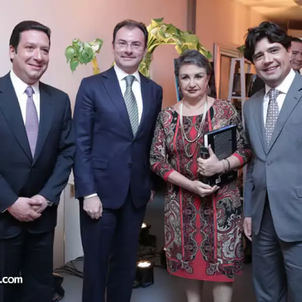 Francisco J. Funtanet,Luis Videgaray,Yoloxóchitl Bustamante y Manuel Arroyo