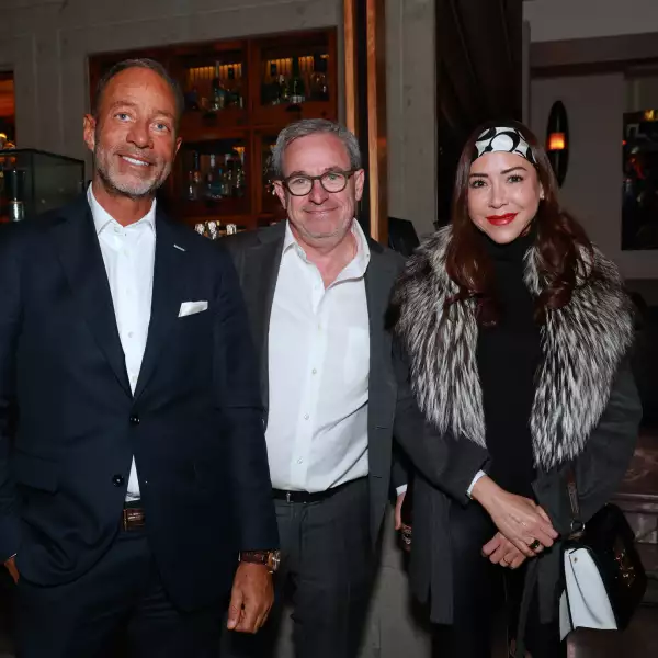 Felipe Cantón , Salvi Folch y Ligia Urroz 