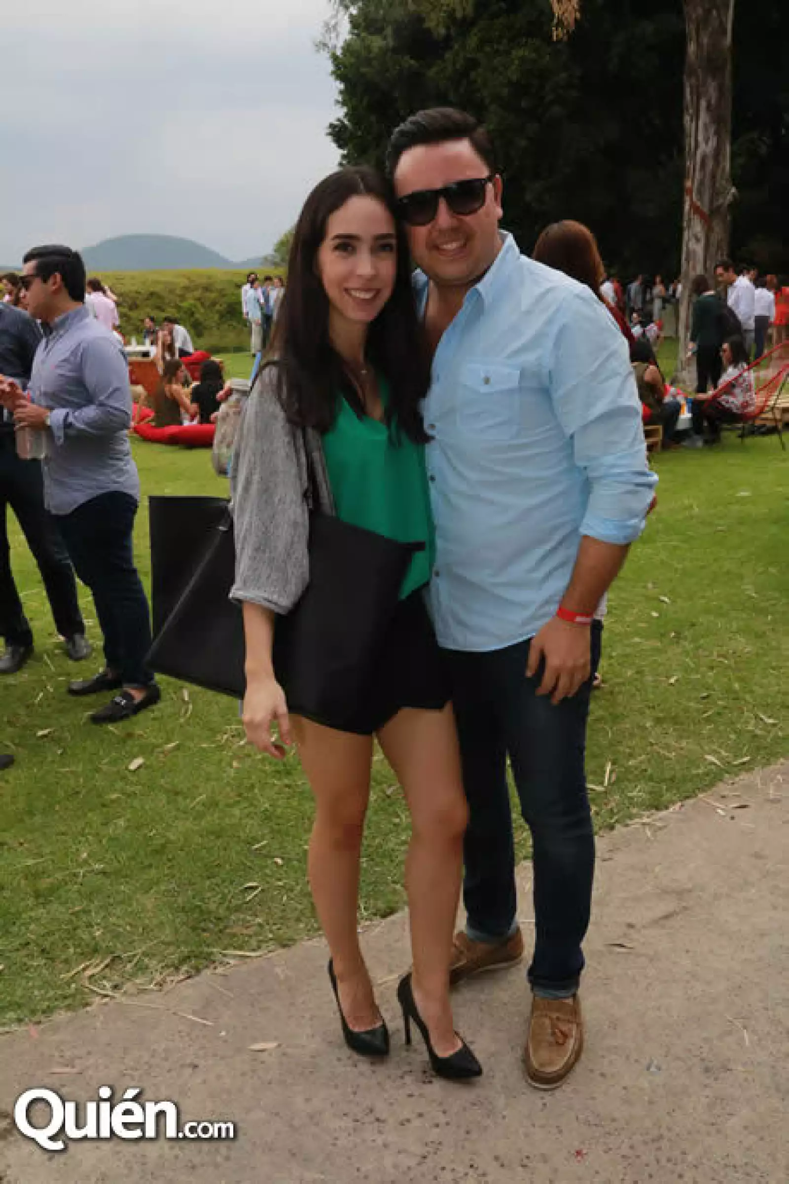 Paula Arce y Christian Frey