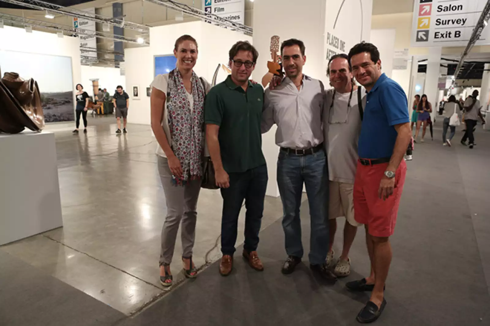 Gabriela Palominos, Alberto Cinta, Jaime Sánchez, Alberto Bailleres, Renato Navarreto