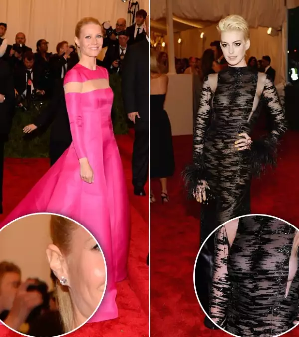 Gwyneth Paltrow y Anne Hathaway.