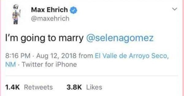 Twitter Max Ehrich