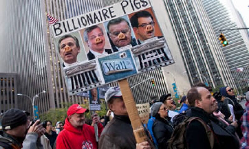 La protesta Ocupemos Wall Street en Nueva York dijo que ha gastado poco más de 50,000 dólares durante las primeras cinco semanas del movimiento. (Foto: Reuters)