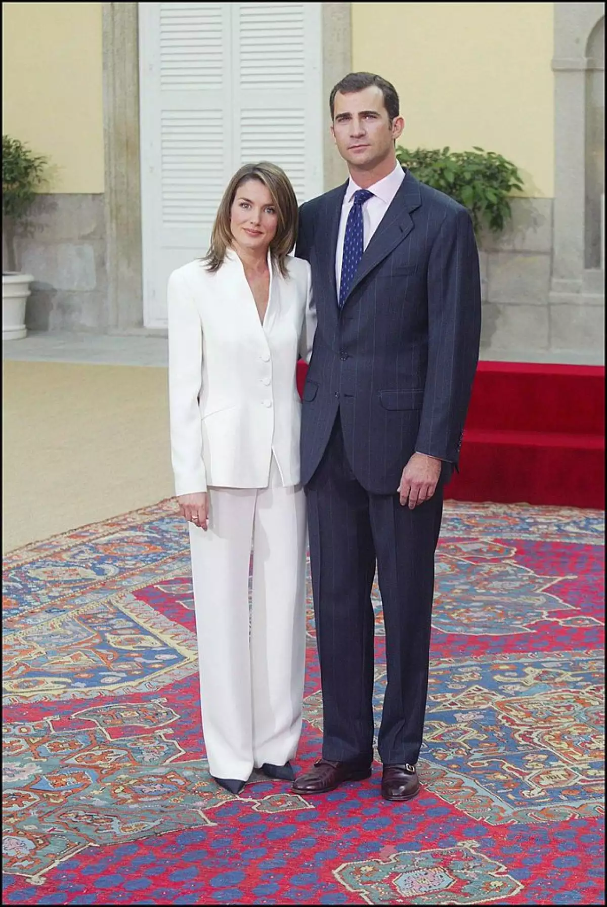 Príncipe Felipe de Borbón y Letizia Ortiz
